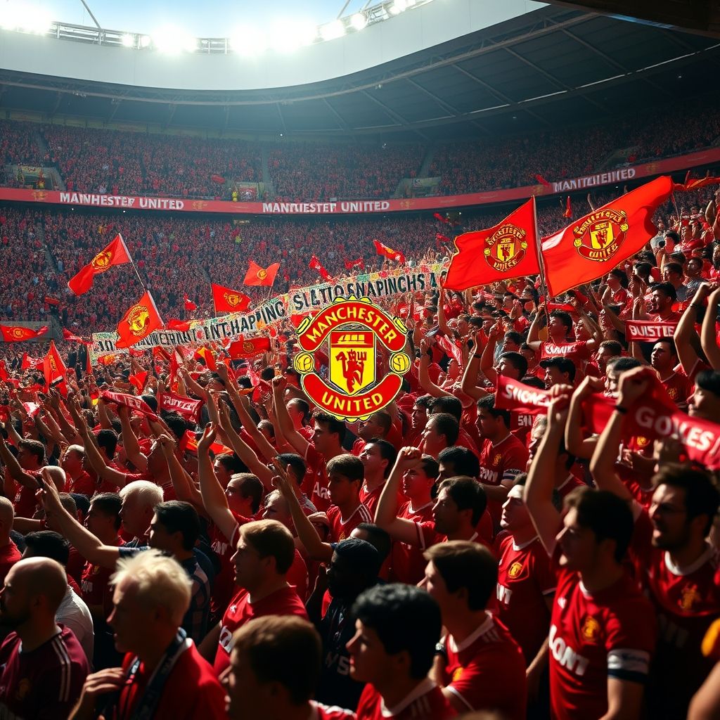 澳亚国际手游下载-曼联球迷现场助威，激发球队夺冠斗志