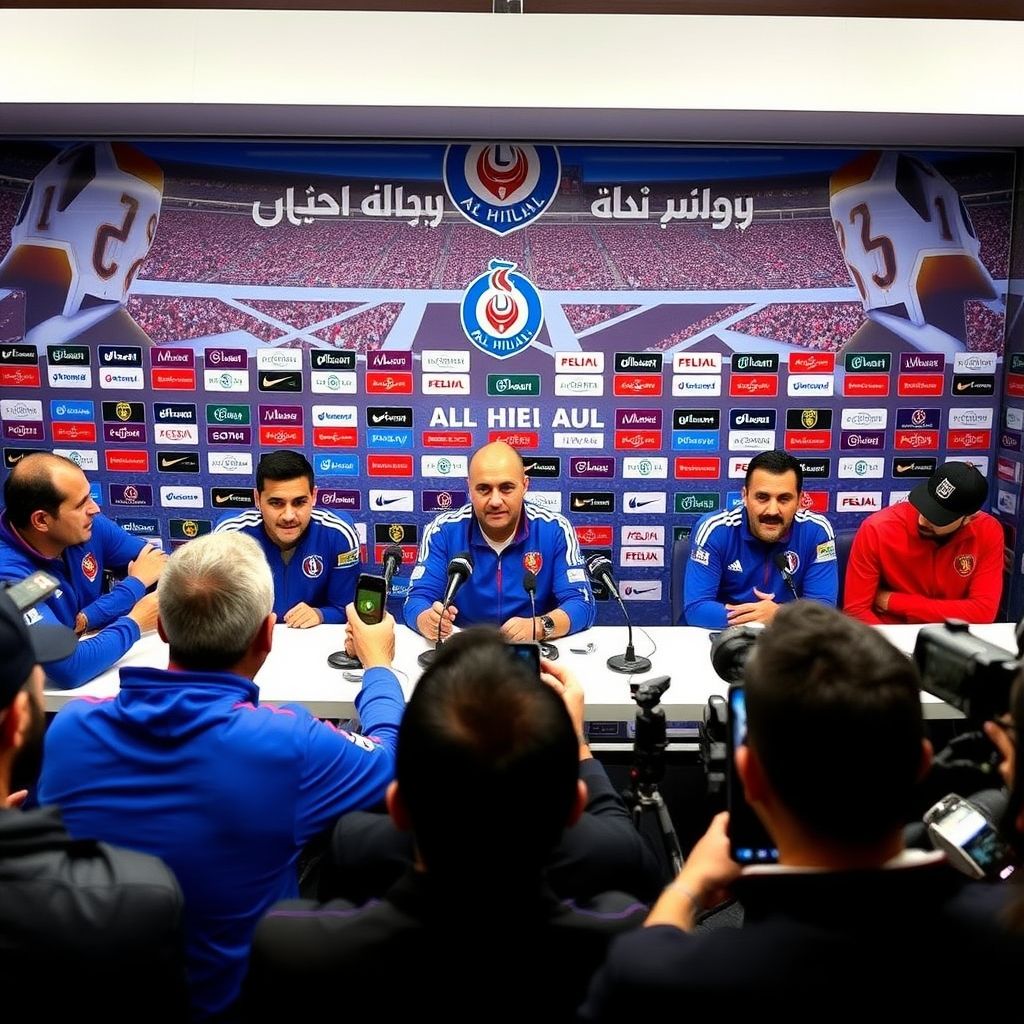 澳亚国际在线登录-阿尔希拉尔赛前发布会：全队信心满满迎战摩洛哥瓦赫达